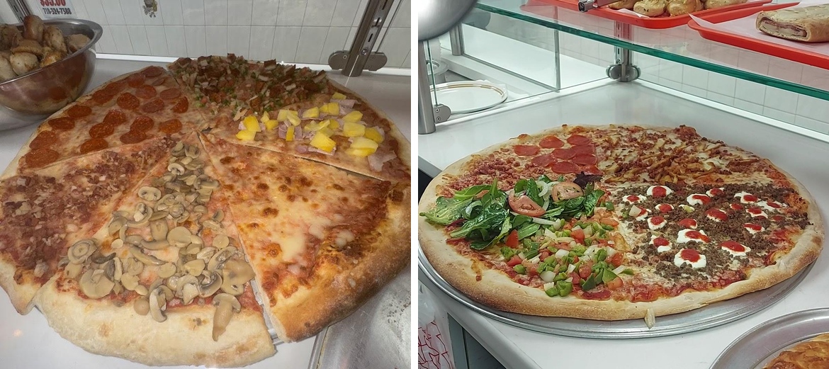 Benvenuti Pizza Menu